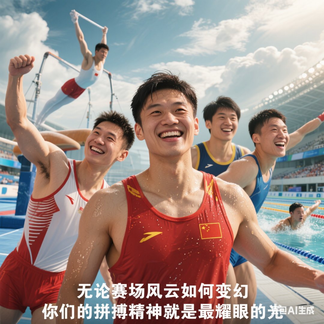 包含举重比赛力透纸背，选手力争前行势如破竹的词条