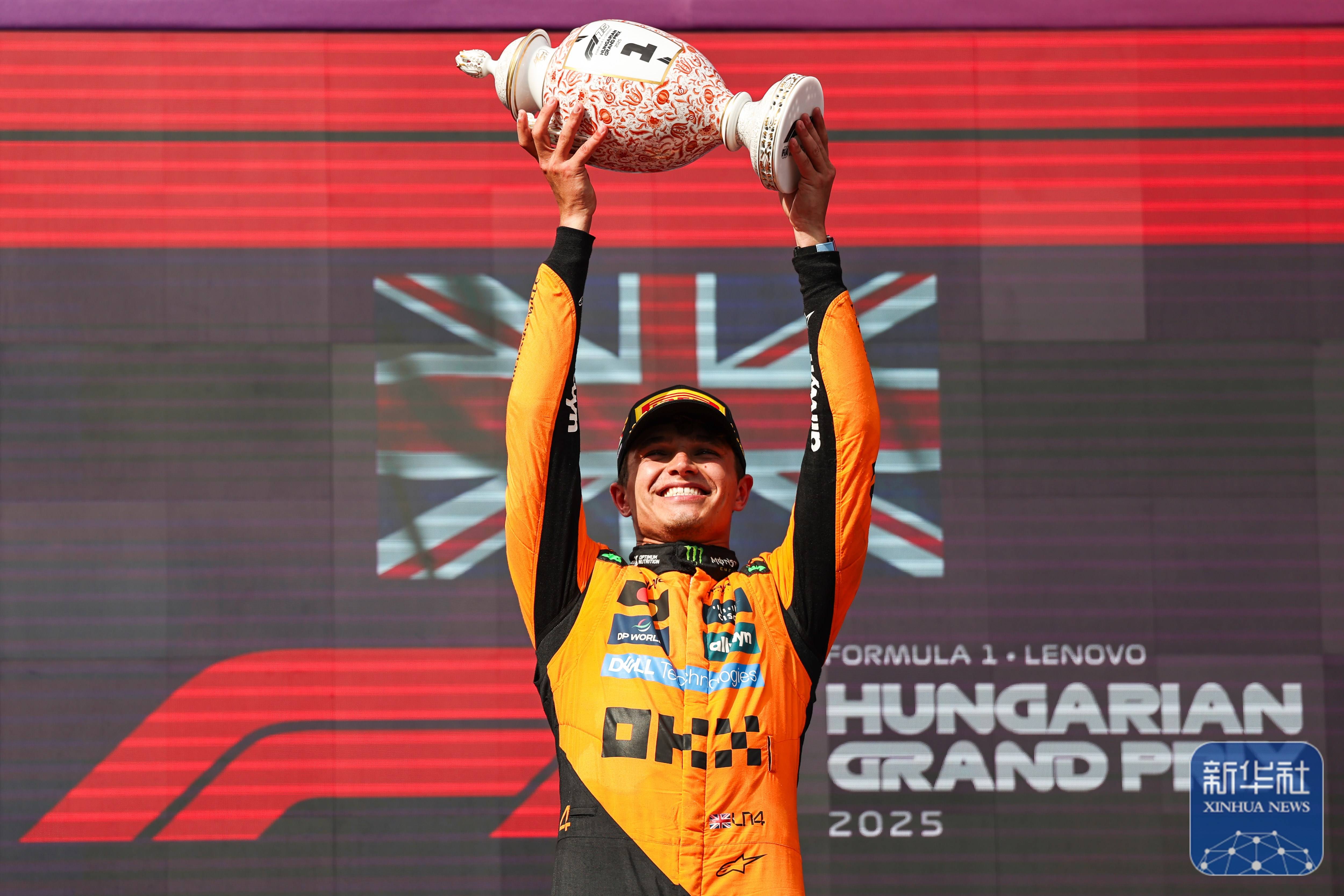 迈凯伦绝杀索伯车队，诺里斯刷新纪录的简单介绍